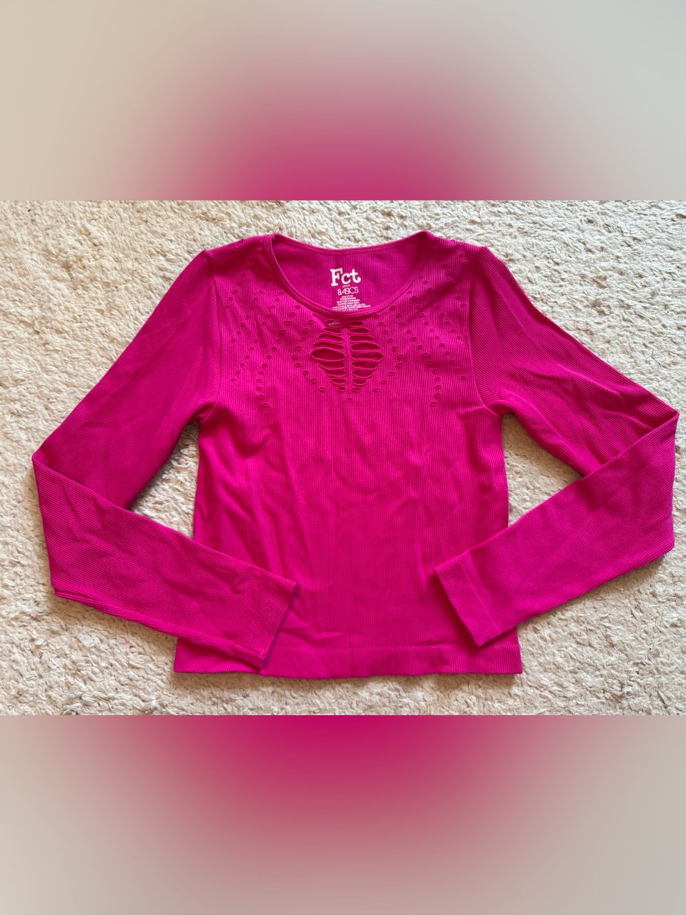 5/$20 FCT cut out crop top